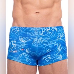Skull & Bones Swim Square Cut